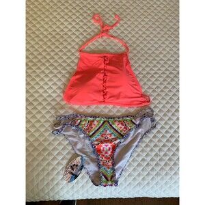 HEAT  2 PIECE BIKINI SWIMSUIT XLARGE JRS/TEENS